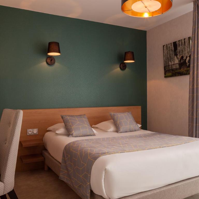 The Originals City, Hôtel Les Thermes de l'Avenue, Dax - Chambre Double Classique - 1 Lit Double - 4