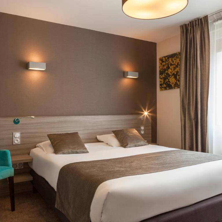 The Originals City, Hôtel Les Thermes de l'Avenue, Dax - Chambre Double Classique - Grand Lit Double - 5
