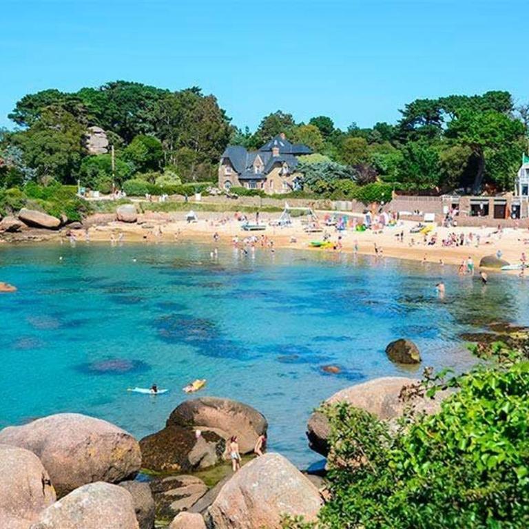 Maison bretonne à 200m de la plage Saint-Guirec, Ploumanac'h, 2 chambres, jardin fermé - FR-1-368-124 - Casa Vacanze (3 Adulti) - 3