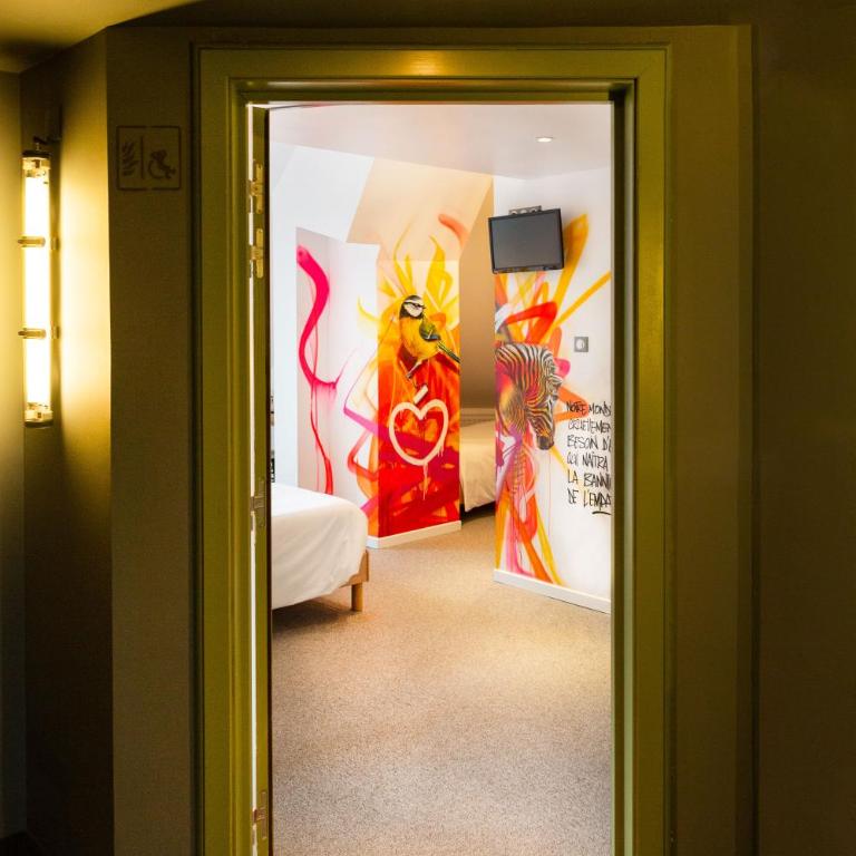 Hôtel Graffalgar - Camera Familiare (4 Adulti) - 12