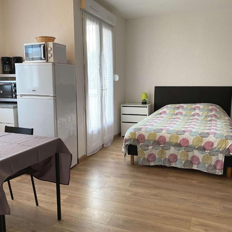 Studio rénové avec balcon, proche commerces, wifi et cellier privatif - Balaruc-les-Bains. - FR-1-553-13 - Studio - 12