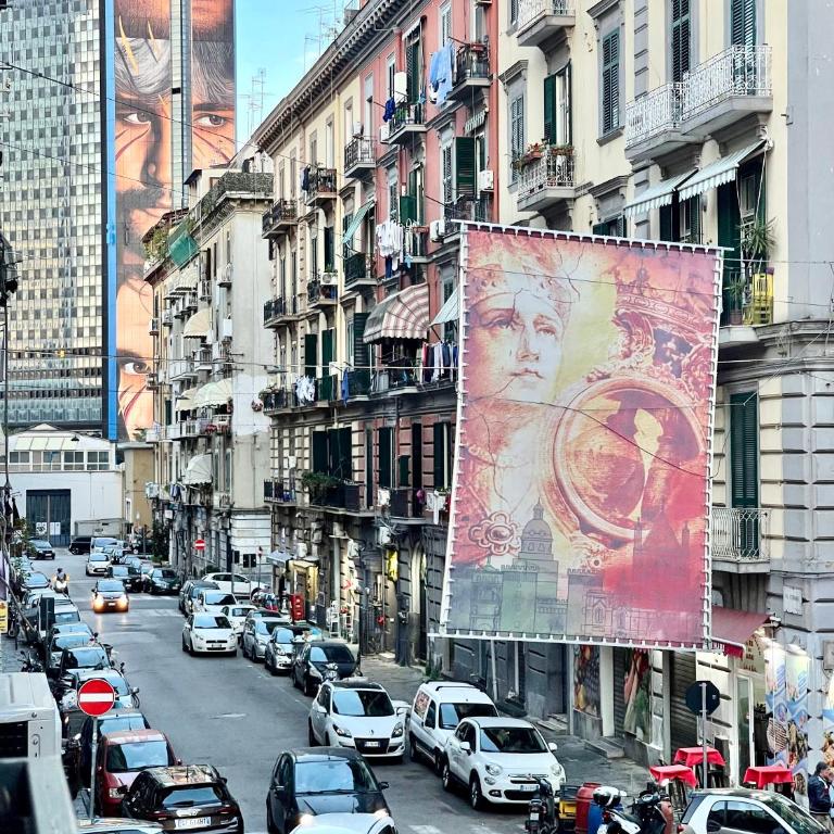 AL BINARIO DI NAPOLI - Camera Matrimoniale Deluxe con Balcone - 1