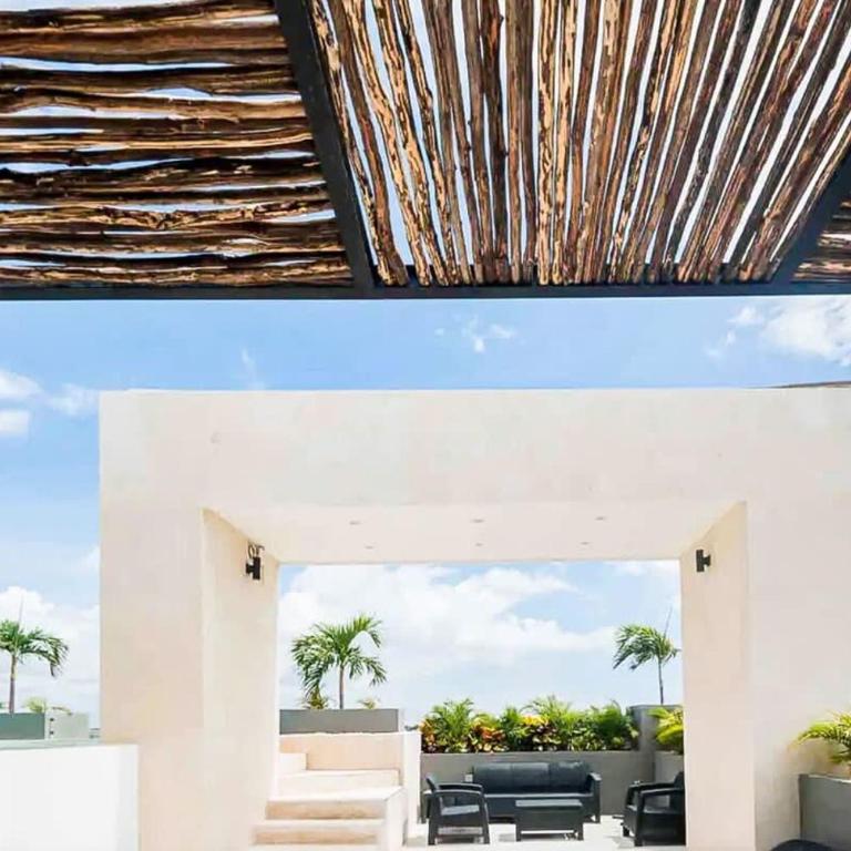 Joya de la Zazil 20 Av ROOFTOP POOL Walk to Playa Mamitas Coco Beach & 5 - Apartment - 6