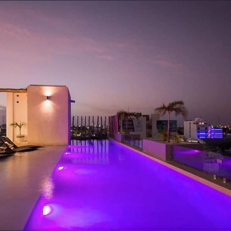 Joya de la Zazil 20 Av ROOFTOP POOL Walk to Playa Mamitas Coco Beach & 5 - Apartment - 7