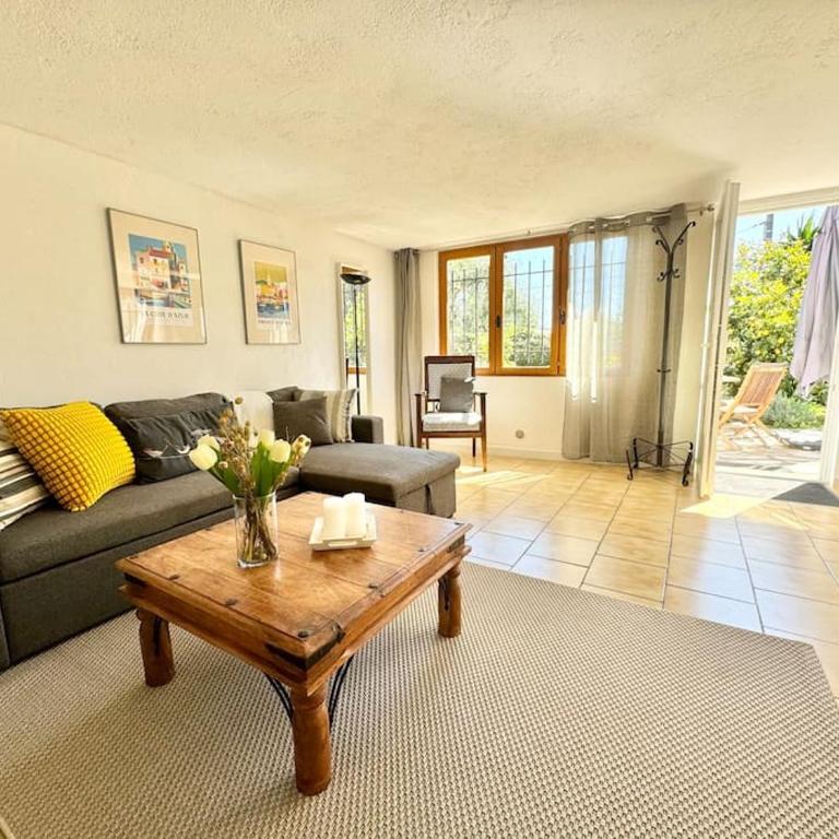 Bas de villa provençale 2 pièces avec Jardin - Appartamento con 1 Camera da Letto - 5