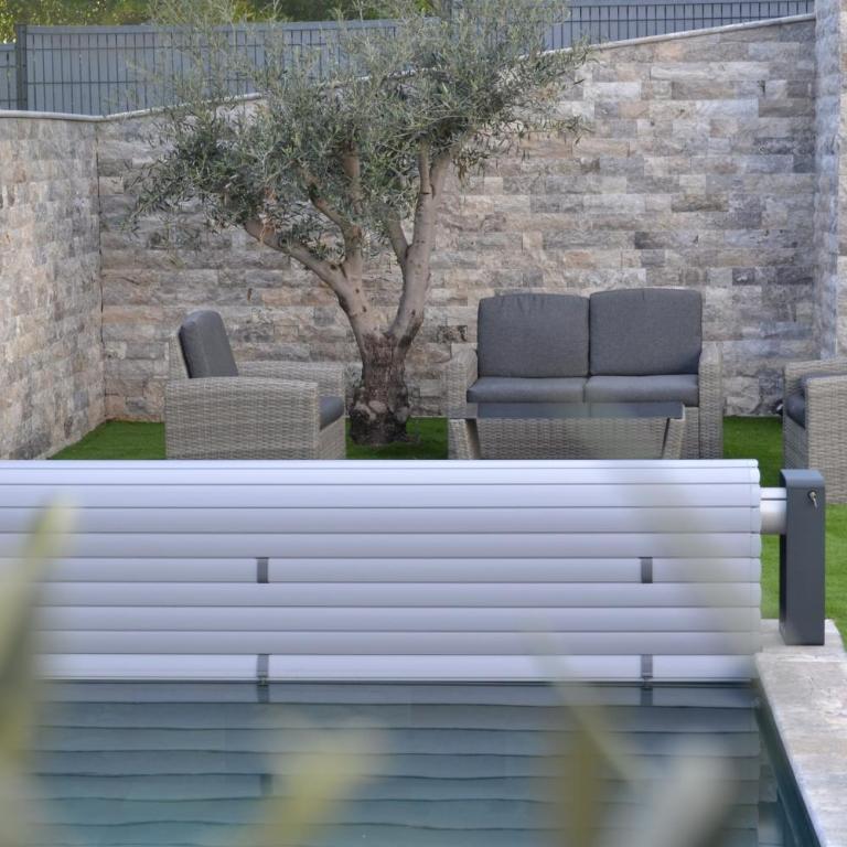 ETOILE DU BERGER Saint Aygulf 3 Villas et 4 appartements jardin individuel et piscine chauffée en saison - la mer et les plages 450 m - Villa with Private Pool - Hermes - 29