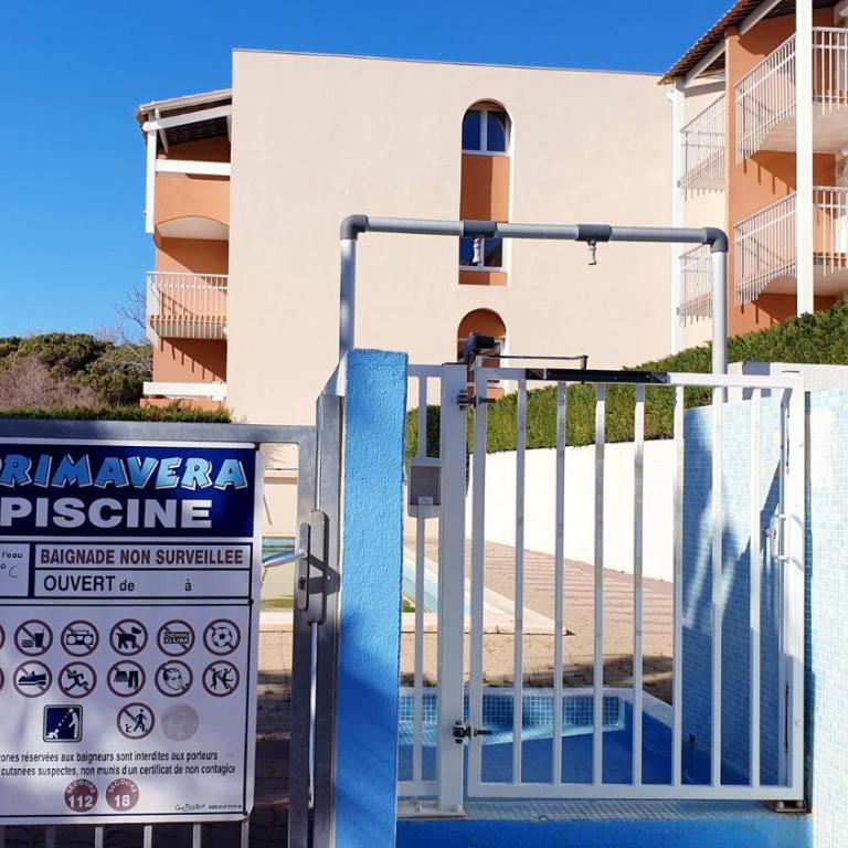 PRIMAVERA Agréable T2 résidence avec piscine Plage Richelieu Cap d'Agde - Apartment mit Terrasse - 19