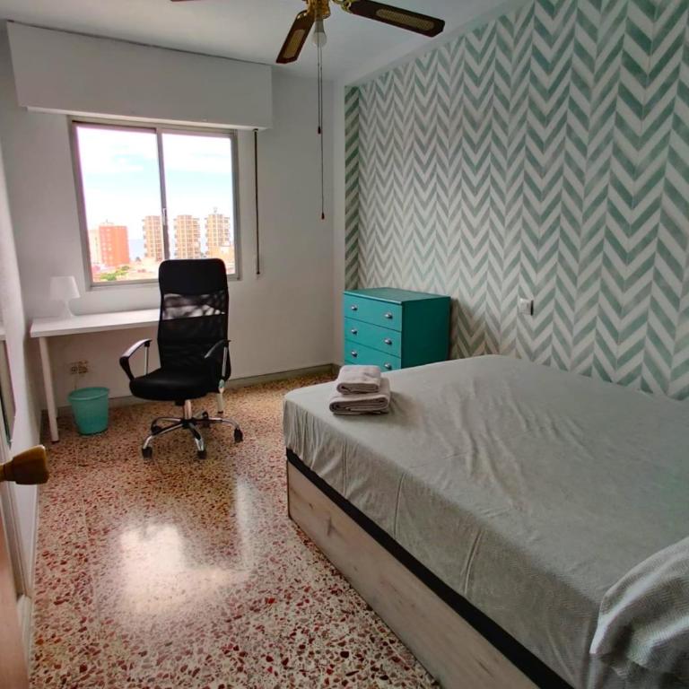 Piso cerca Playa con 2 duchas y 5 Aires Acondicionados - Apartamento - 4