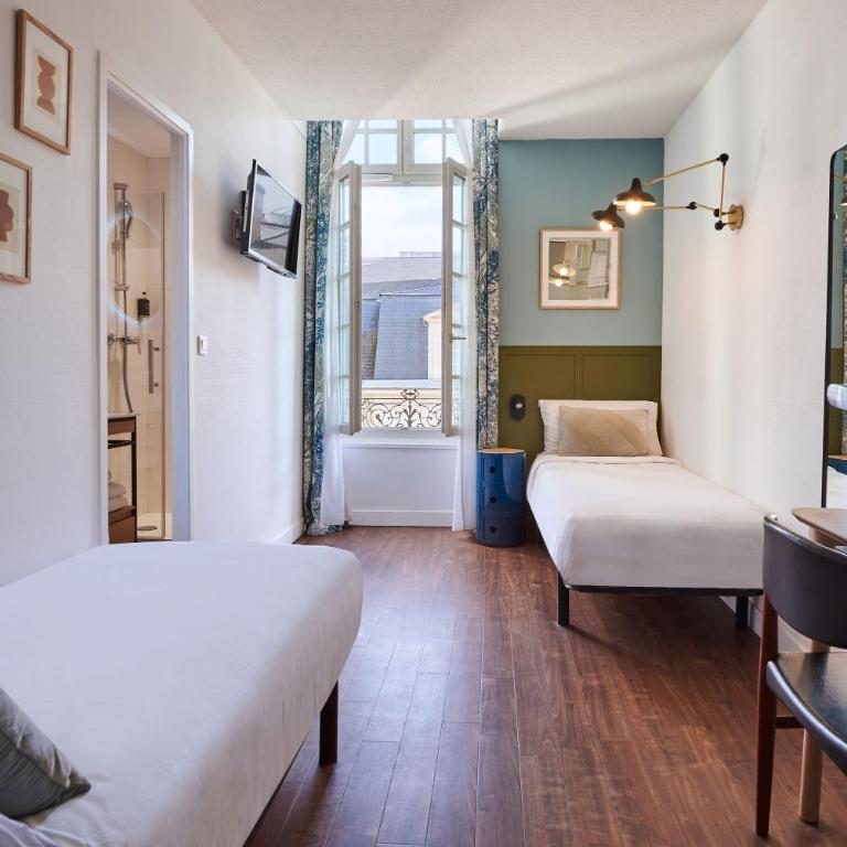 Hôtel Bordeaux Clémenceau by Happyculture - Chambre Lits Jumeaux - 3