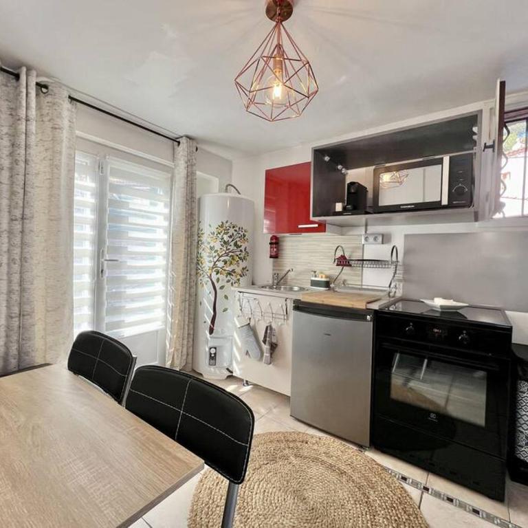 Studio duplex proche mer gare commerce - One-Bedroom Apartment - 11
