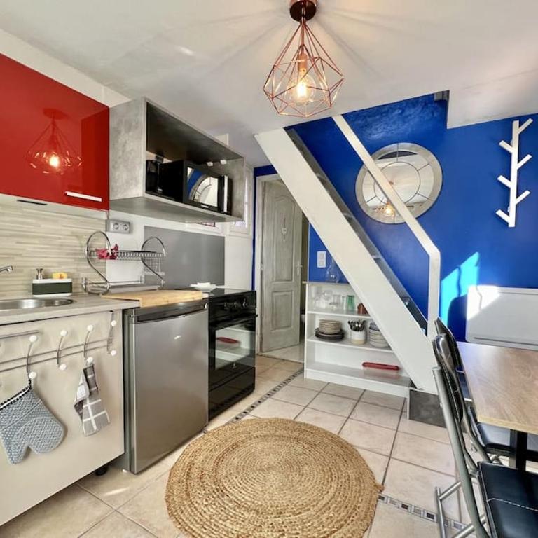 Studio duplex proche mer gare commerce - One-Bedroom Apartment - 16