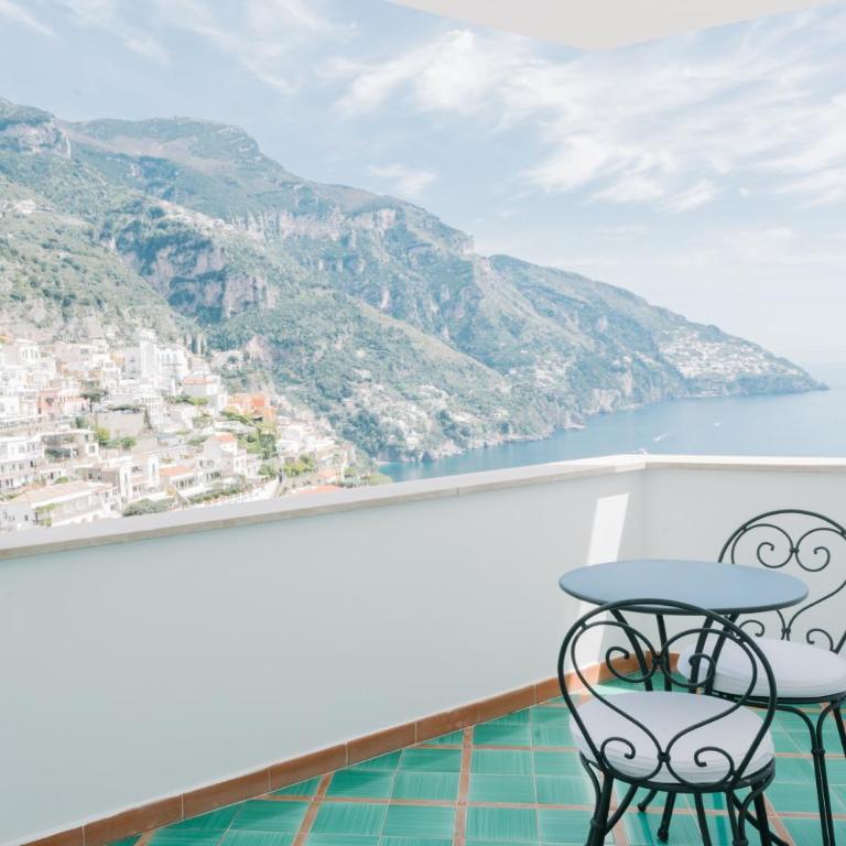 Hotel Conca d'Oro - Camera Matrimoniale Superior con Balcone e Vista Mare - 6