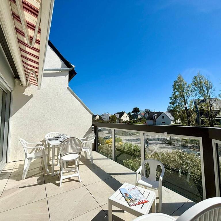Carnac : Appartement 3 pièces avec Balcon pour 4 pers, animaux admis, parking - FR-1-377-14 - Appartement (4 Adultes) - 6