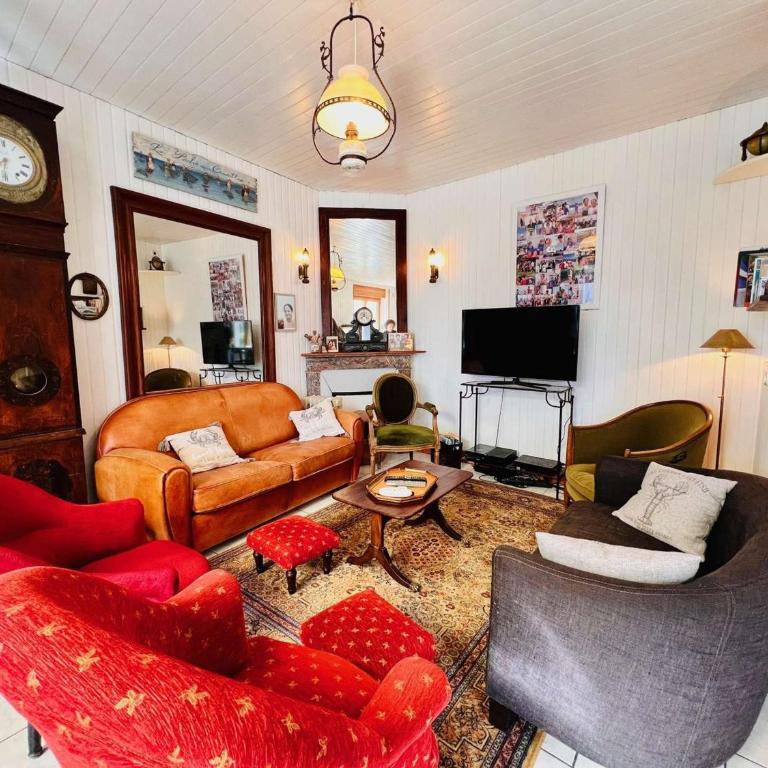 Maison 4P, 95m², cœur de Quiberon, proche plage, jardin sud, WIFI, 8 pers - FR-1-478-278 - Villa - 5
