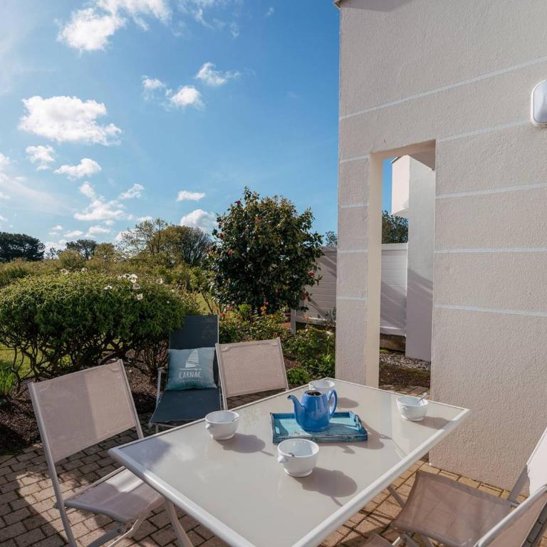 Carnac: Appartement 3P avec Piscine Chauffée, Terrasse et Parking, à 1 km de la Plage - FR-1-477-245 - Appartamento - 11