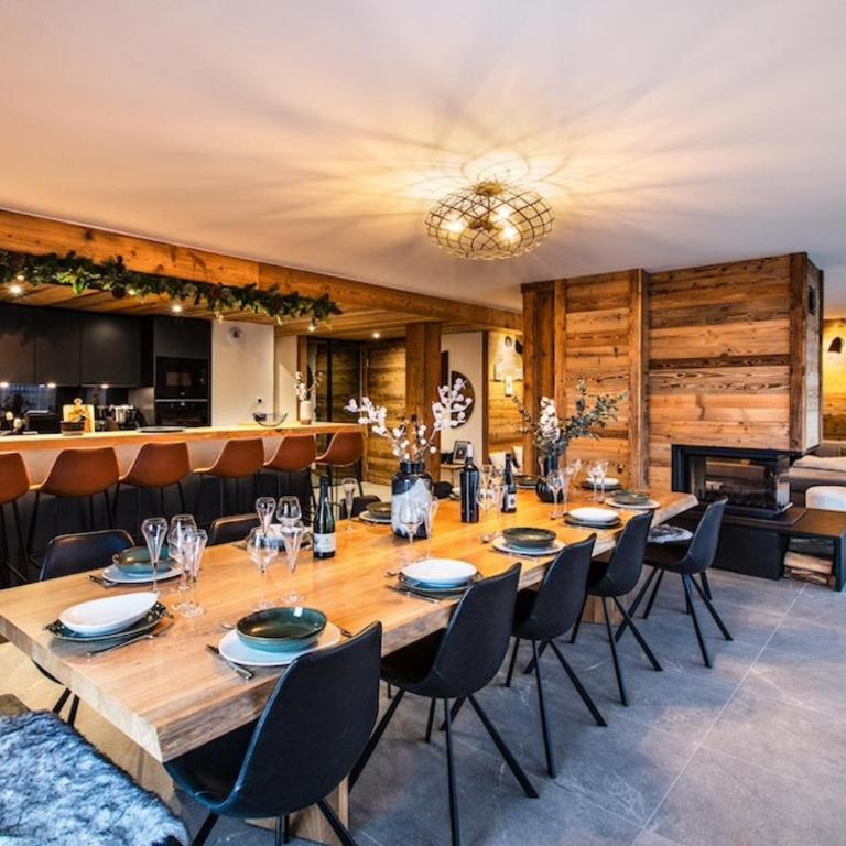 Luxueux appartement 5 chambres avec jacuzzi et Wi-Fi aux Gets - FR-1-671-250 - Appartement - 6