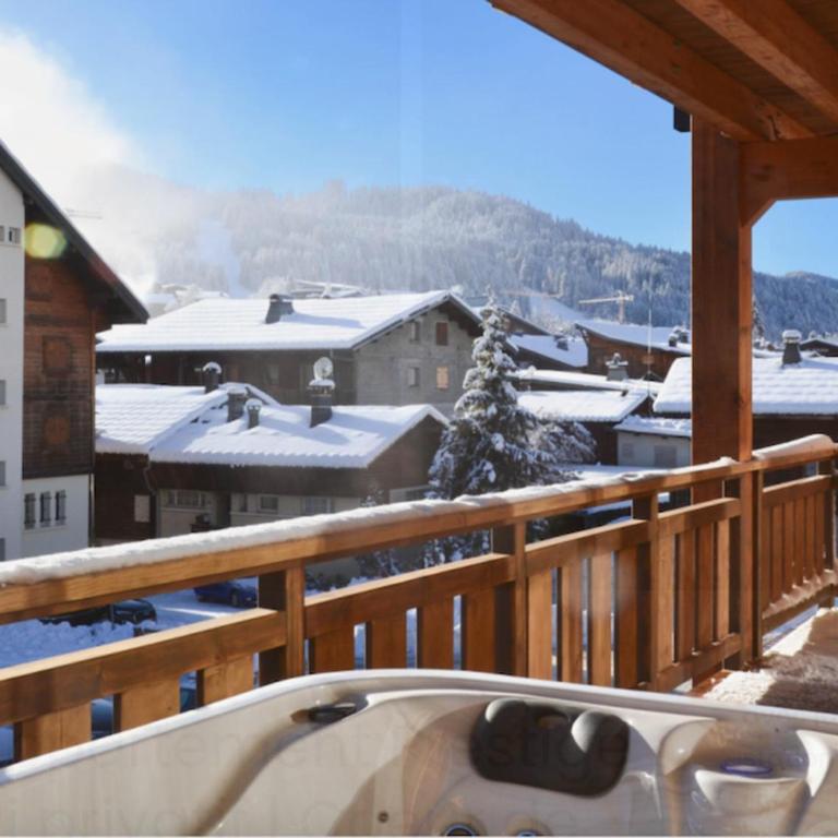 Luxueux appartement 5 chambres avec jacuzzi et Wi-Fi aux Gets - FR-1-671-250 - Appartement - 13