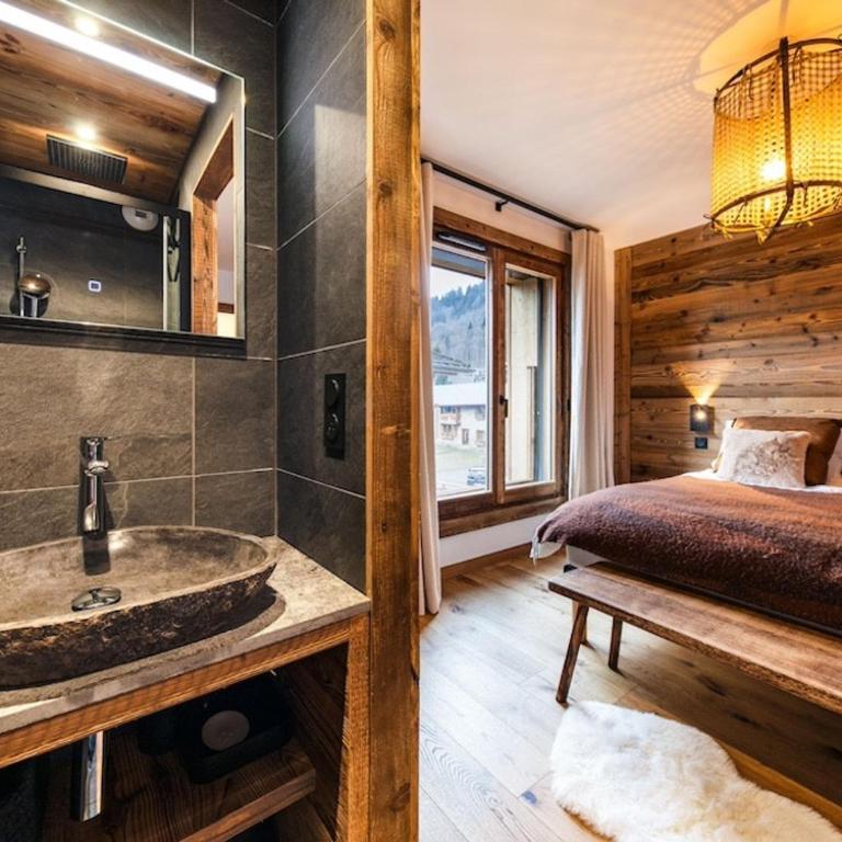 Luxueux appartement 5 chambres avec jacuzzi et Wi-Fi aux Gets - FR-1-671-250 - Appartement - 19