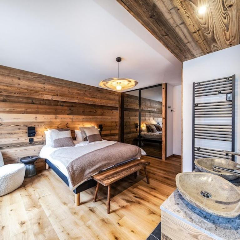 Luxueux appartement 5 chambres avec jacuzzi et Wi-Fi aux Gets - FR-1-671-250 - Appartement - 23