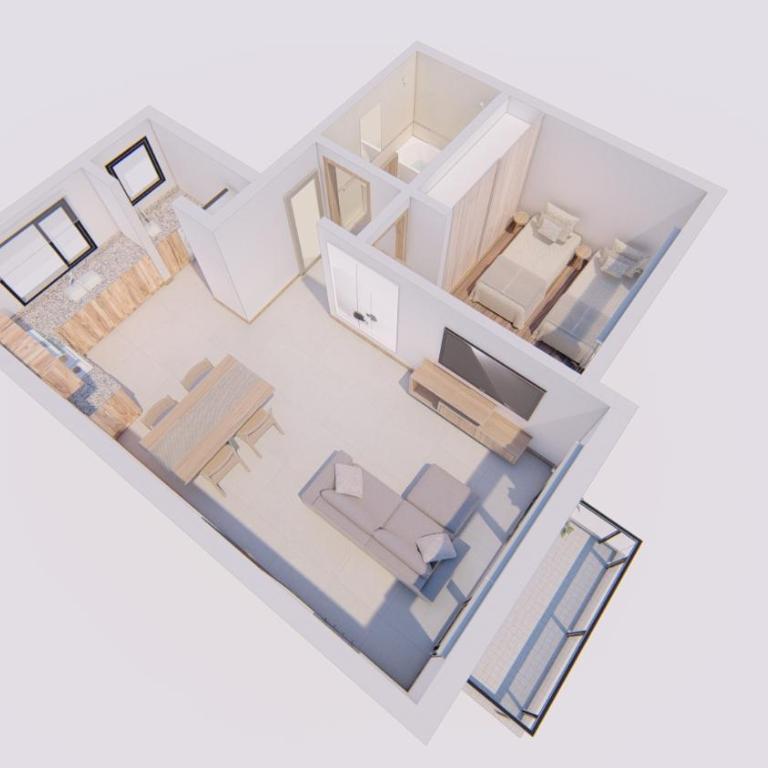 Andes Apartments / CENTRICOS a ESTRENAR - Apartamento de 1 dormitorio - 25