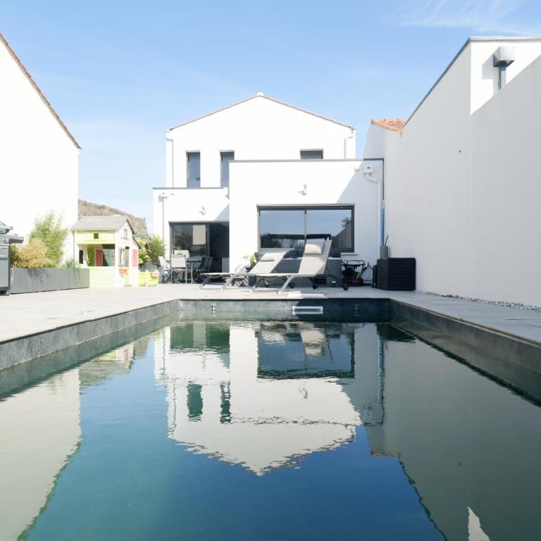 Grande maison avec piscine, proche océan, Les Sables, 6 personnes - Haus mit 4 Schlafzimmern - 1