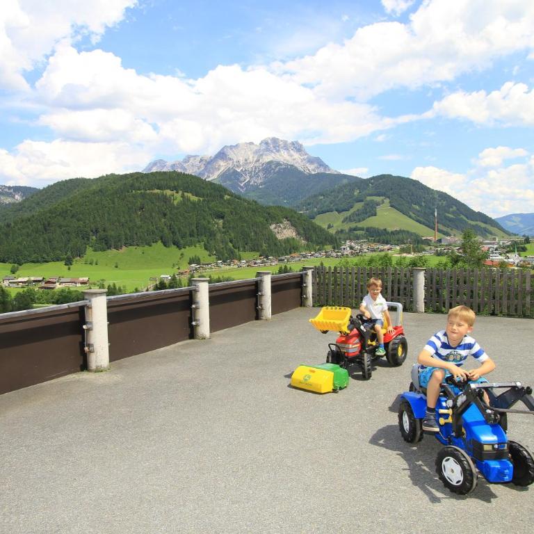 Ferienhof Obertenn - Superior Apartment mit 2 Schlafzimmern und Bergblick - 14