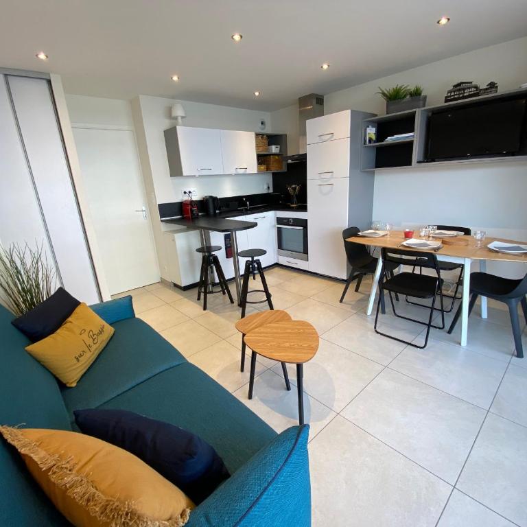 Studio Cabine à Arcachon avec Parking, WiFi et Accès Direct Plage - FR-1-374-219 - Studio - 3