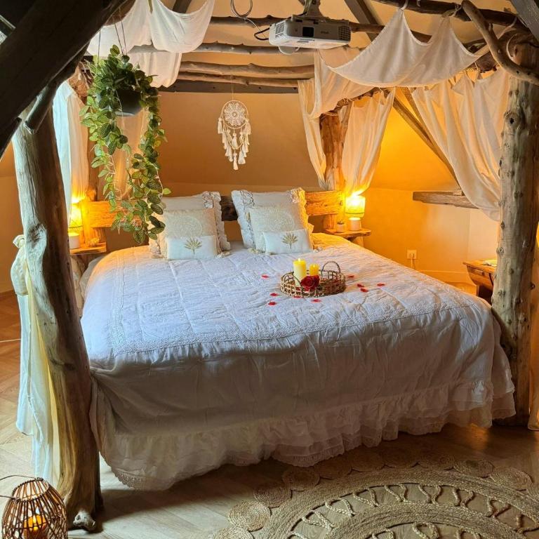 Duplex Safari jusqu'à 4 personnes, Spa, cinéma et lit sous les arbres, day use, 10 min centre - Appartamento con 2 Camere da Letto - 4