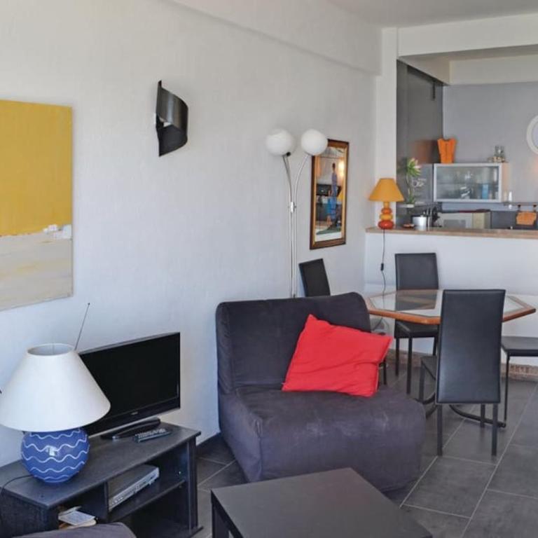 Vue exceptionnelle - Ma terrasse sur le front de mer et - Studio 34 m2 - Antibes Juan-les-pins - Appartement 1 Chambre - 6