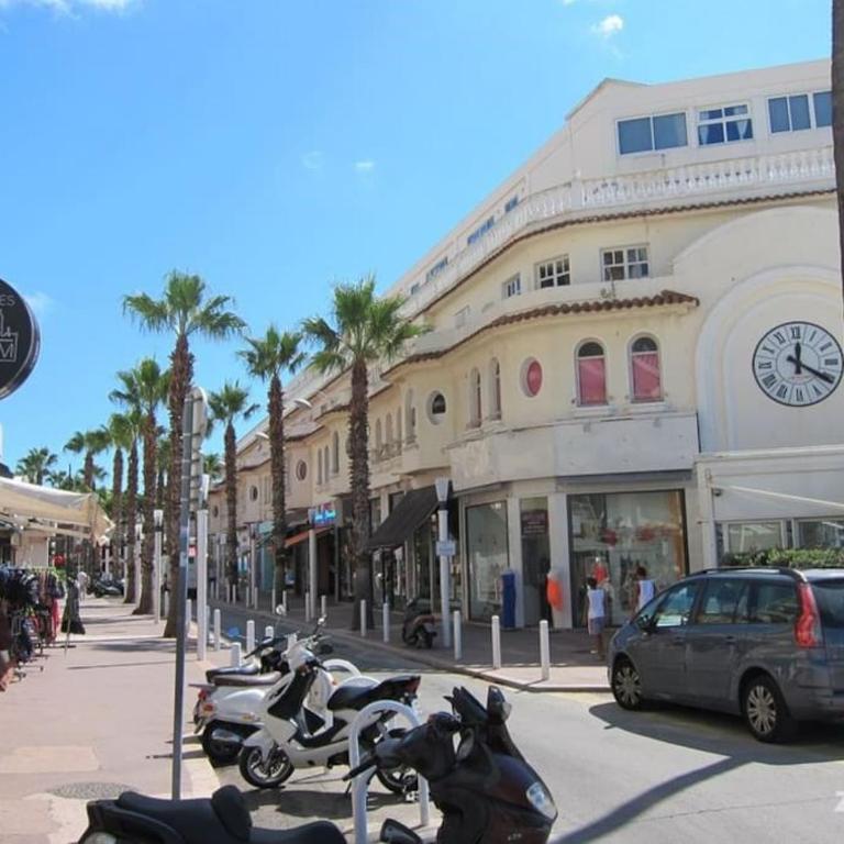 Vue exceptionnelle - Ma terrasse sur le front de mer et - Studio 34 m2 - Antibes Juan-les-pins - Appartement 1 Chambre - 28