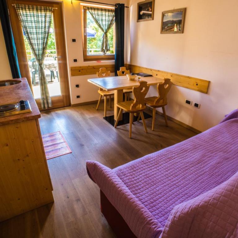 Camping Al Lago Ledro - Appartamento con 1 Camera da Letto (2 Adulti + 2 Bambini) - 3