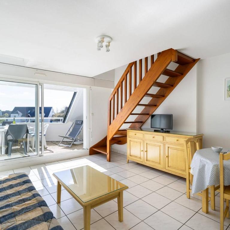 Appartement Duplex 50m² à Carnac avec Piscine Chauffée, Proche Plages pour 6 Personnes - FR-1-477-63 - Appartamento (6 Adulti) - 2
