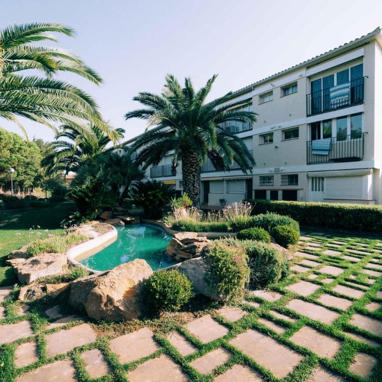 Apart. comfortable i modern Calella de Palafrugell, Wi-Fi, piscina - Apartamento de 1 dormitorio - 14