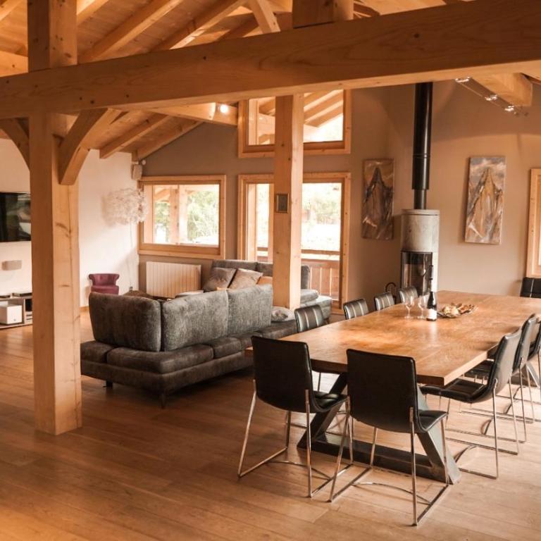 Chalet Isabelle Mountain lodge 5 stars 6 bedroom en suite sauna spa inox - Chalet - 69