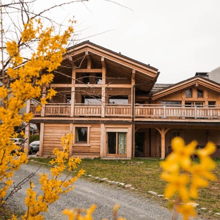 Chalet Isabelle Mountain lodge 5 stars 6 bedroom en suite sauna spa inox - Chalet - 74
