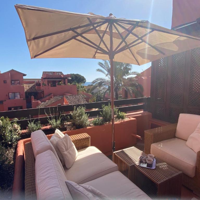 Havsutsikt - penthouse 200 m från stranden - Elviria - Apartamento de 2 dormitorios con terraza y vistas al mar - 35