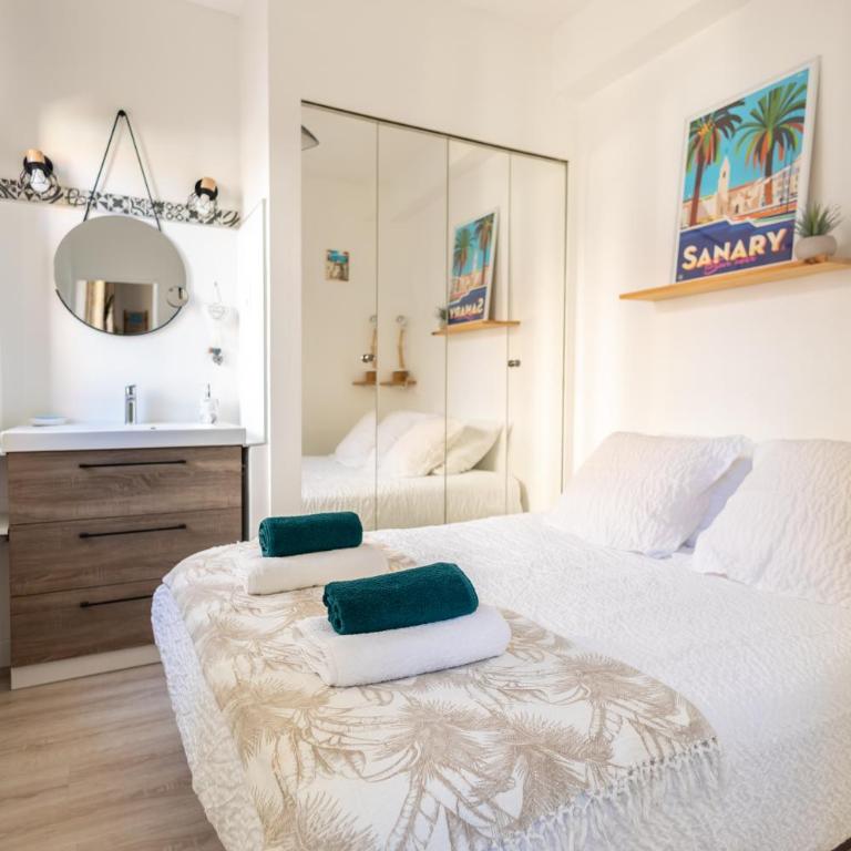 Le cœur de Sanary - Clim, Parking & Wi-fi - Apartamento de 1 dormitorio - 3