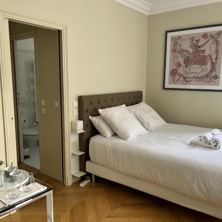 La Villa d'Auteuil, Paris 16 - Chambre Lit Queen-Size - Vue sur Jardin - 33