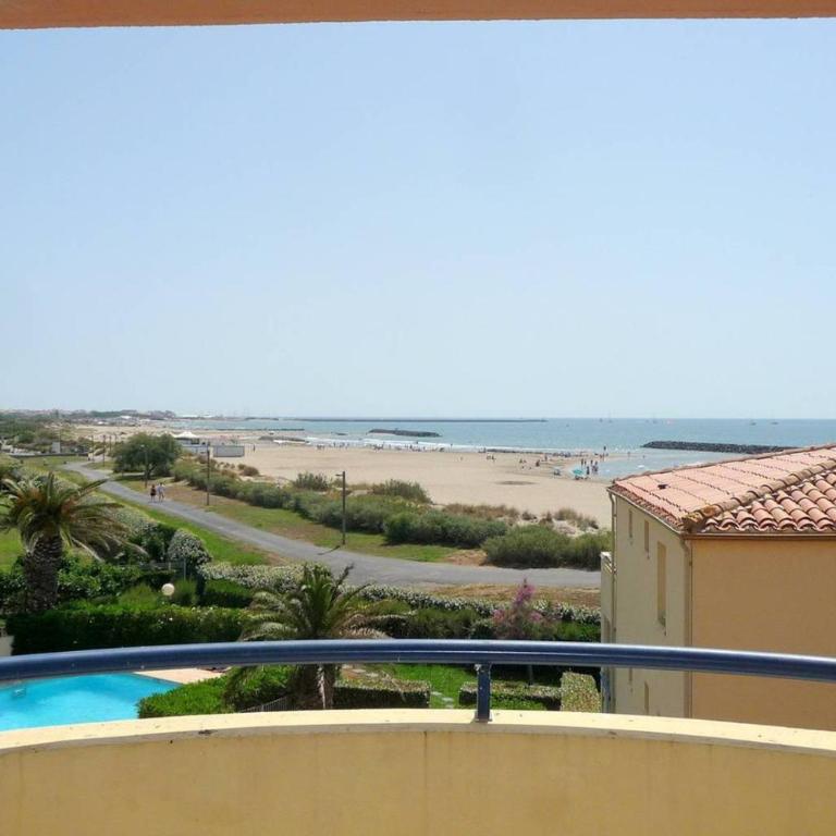 SAVANNA BEACH I Agréable T2 avec belle vue mer piscine Rochelongue Cap d'Agde - Appartamento con Vista Mare - 1