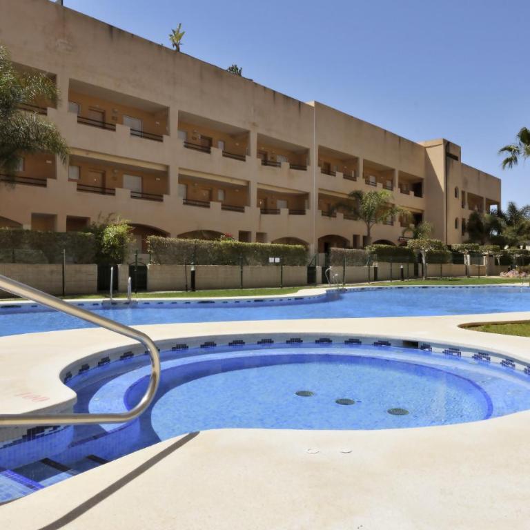 Vera Playa Bajo 2 Terrazas Jardín Piscina Parking - Apartamento con vistas a la piscina - 28