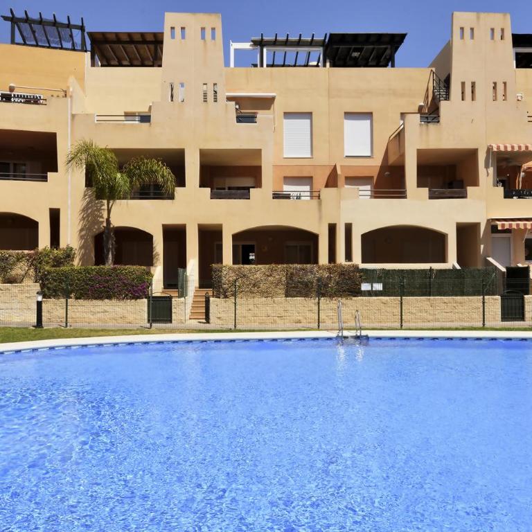 Vera Playa Bajo 2 Terrazas Jardín Piscina Parking - Apartamento con vistas a la piscina - 26