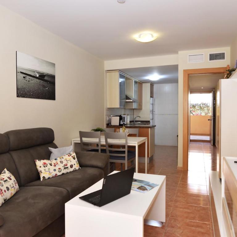 Vera Playa Bajo 2 Terrazas Jardín Piscina Parking - Apartamento con vistas a la piscina - 32
