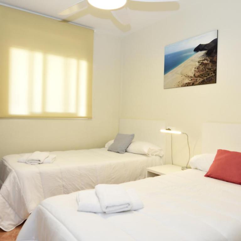 Vera Playa Bajo 2 Terrazas Jardín Piscina Parking - Apartamento con vistas a la piscina - 41