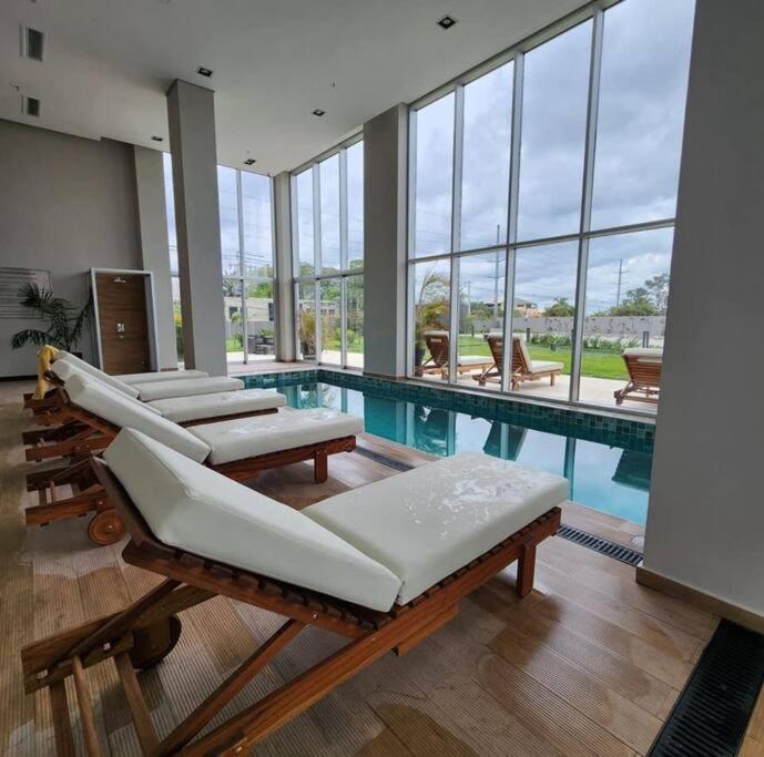 Apto Lujoso, piscina climatizada, jacuzzi, gym Piso 16 - Apartamento de 2 dormitorios - 36