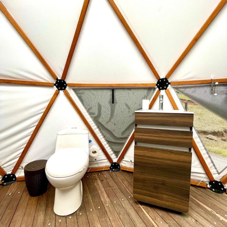 Lujoso Glamping MarQua Spa Guatavita Wifi Cocina - Bungalow Deluxe - 39