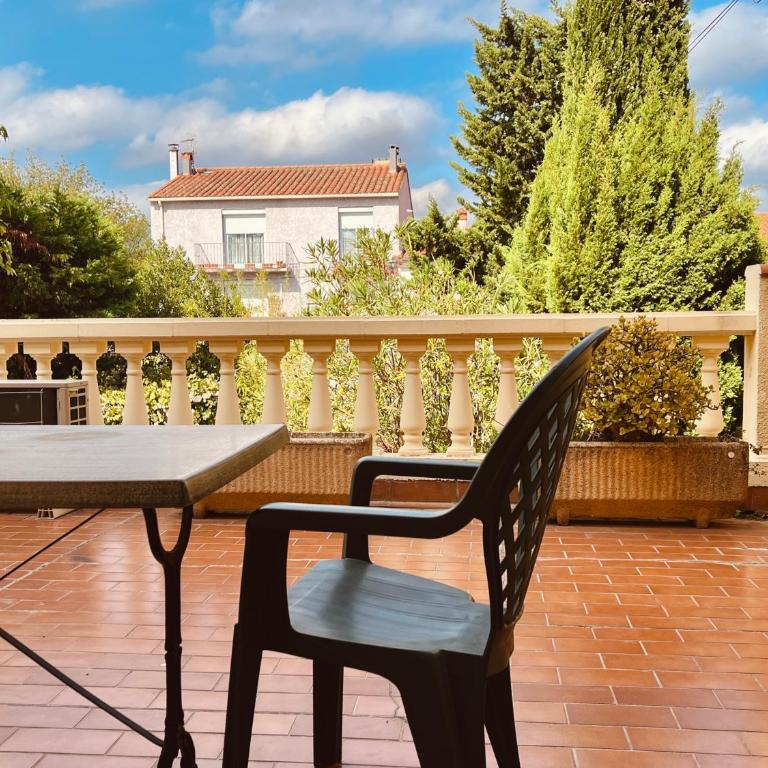 Hôtel le Nid - Chambre Double avec Terrasse - 1