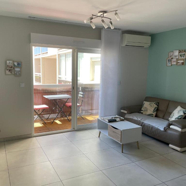 Appartement calme, climatisé 3min à pied de la mer - Appartement 2 Chambres - 3