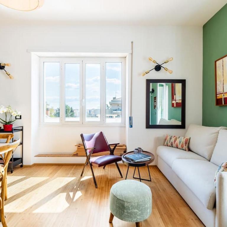 Spacious with terrace 3 bedroom, metroA Battistini - Appartement 3 Chambres - 6