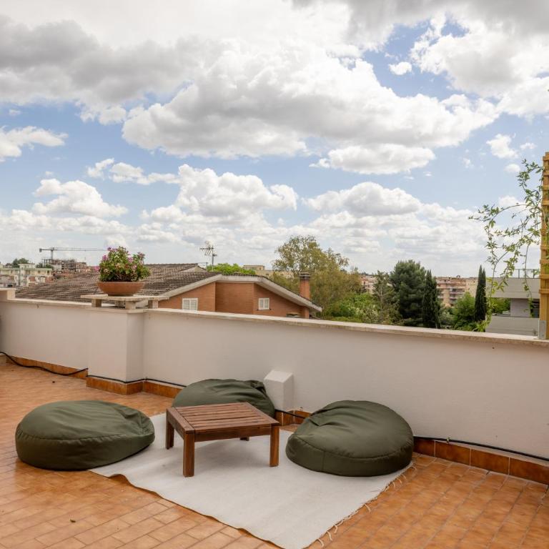 Spacious with terrace 3 bedroom, metroA Battistini - Appartement 3 Chambres - 5