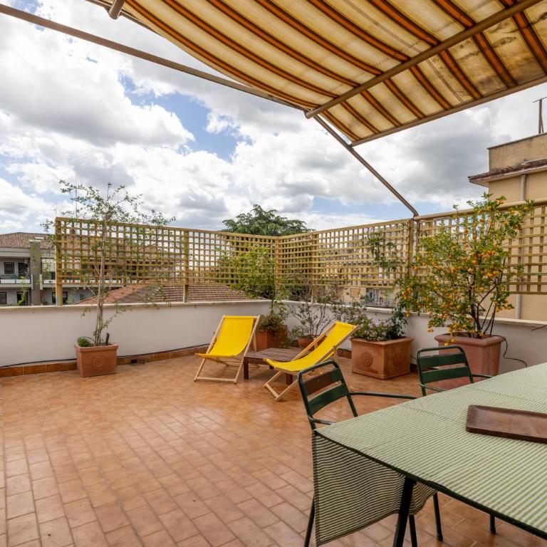 Spacious with terrace 3 bedroom, metroA Battistini - Appartement 3 Chambres - 40